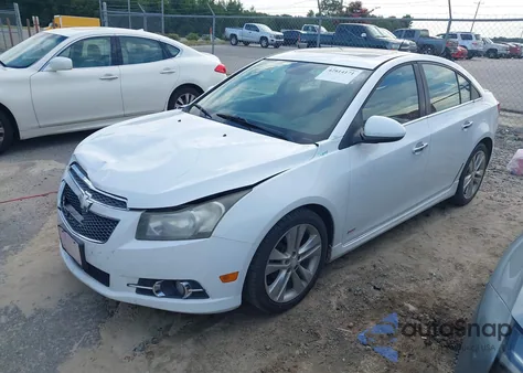 2013 Chevrolet Cruze Ltz z USA, uszkodzony, nr VIN 1G1PG5SB7D7224670